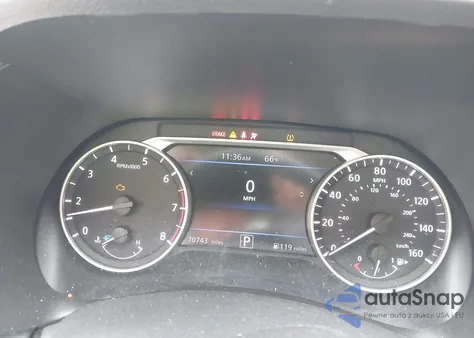 2021 Nissan Sentra Sv Xtronic Cvt z USA, uszkodzony, nr VIN 3N1AB8CV6MY210573